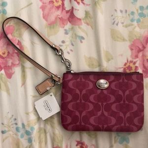 Coach wristlet
